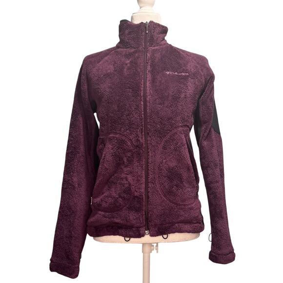 Columbia Sweaters - Columbia Womens M Jacket Full Zip Mock Neck Autumn Lightweight Outdoor Cozy Soft